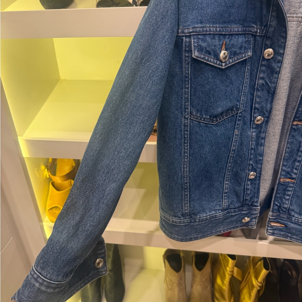 A.P.C. Women's Indigo Jean Jacket - Picture 3 of 3